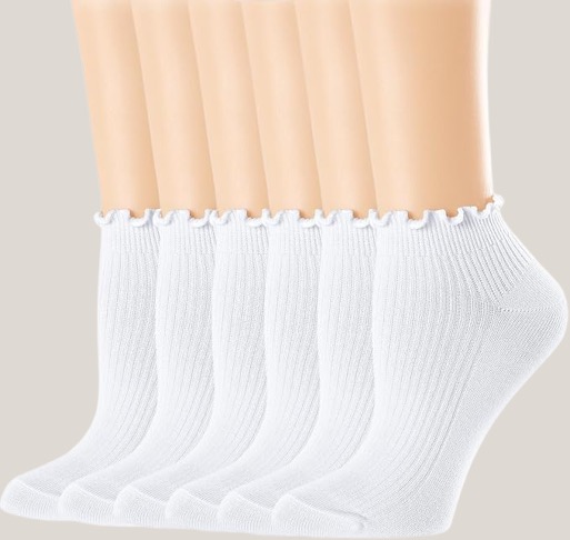 ruffle socks